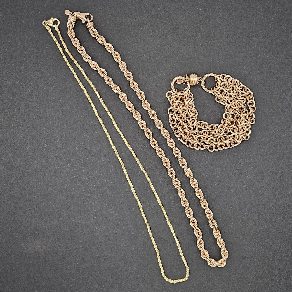 Milor Jewelry Lot - Gold over Bronze
